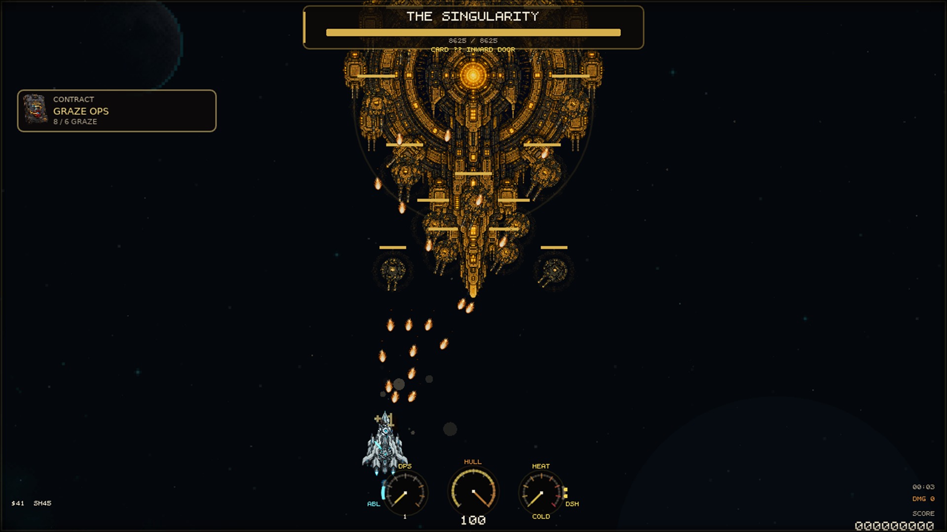 Boss fight against the Singularity
